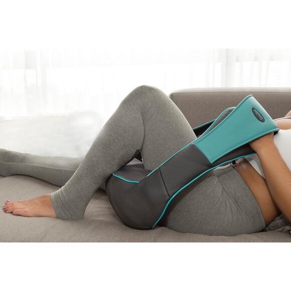 InvoSpa Shiatsu Neck Back Shoulder Massager Heat Therapy Deep Tissue Relaxation - Picture 7 of 13